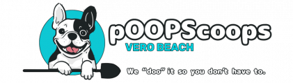 pOOPScoops, LLC logo the top dog waste service in Vero Beach area